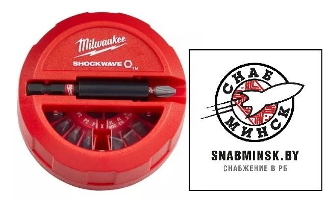 Набор бит Shockwave (32шт), MILWAUKEE