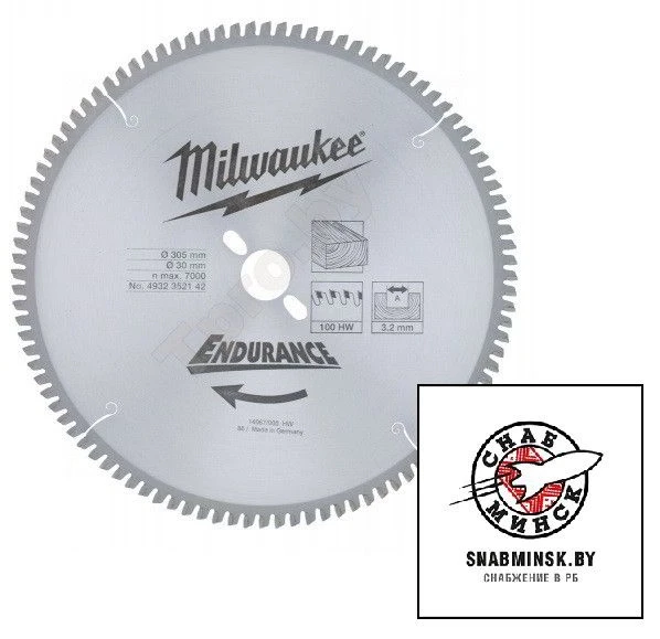 Пильный диск 305х30 мм Z96 Milwaukee - фото 1 - id-p197482185