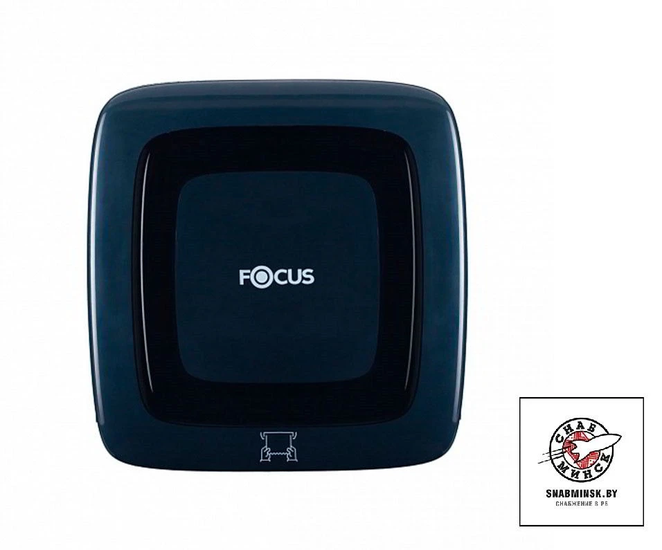 Диспенсер Focus для полотенец с авто отрывом черный - фото 1 - id-p197482611