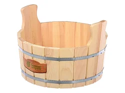 Ушат "шайка" 17 л, кедр, "Банные штучки" (БАННЫЕ ШТУЧКИ)