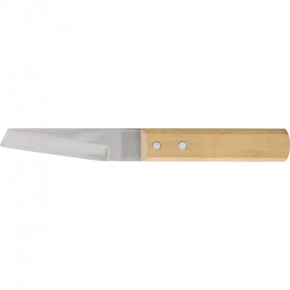 Нож хозяйственный, многоцелевой, деревянная рукоятка Сибртех - фото 1 - id-p197460125