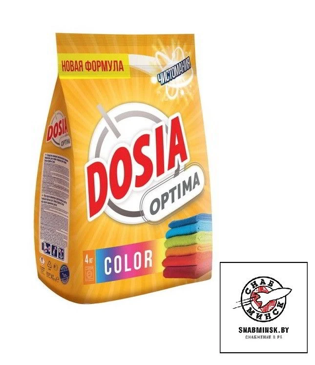 Стиральный порошок Dosia Optima Color, 4 кг - фото 1 - id-p197483446