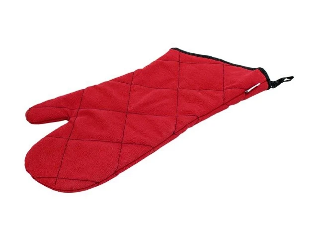 Кухонная рукавица удлиненная Assol, красный, BEROSSI (Состав ткани: 35% хлопок, 65% полиэстер) - фото 1 - id-p197477872