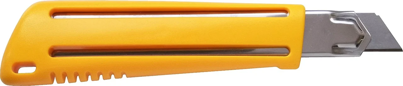 Нож OLFA с выдвижным лезвием, с автофиксатором, 18мм - фото 1 - id-p205297367