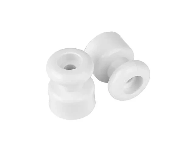 Изолятор для ретро провода (10шт\уп) белый BYLECTRICA