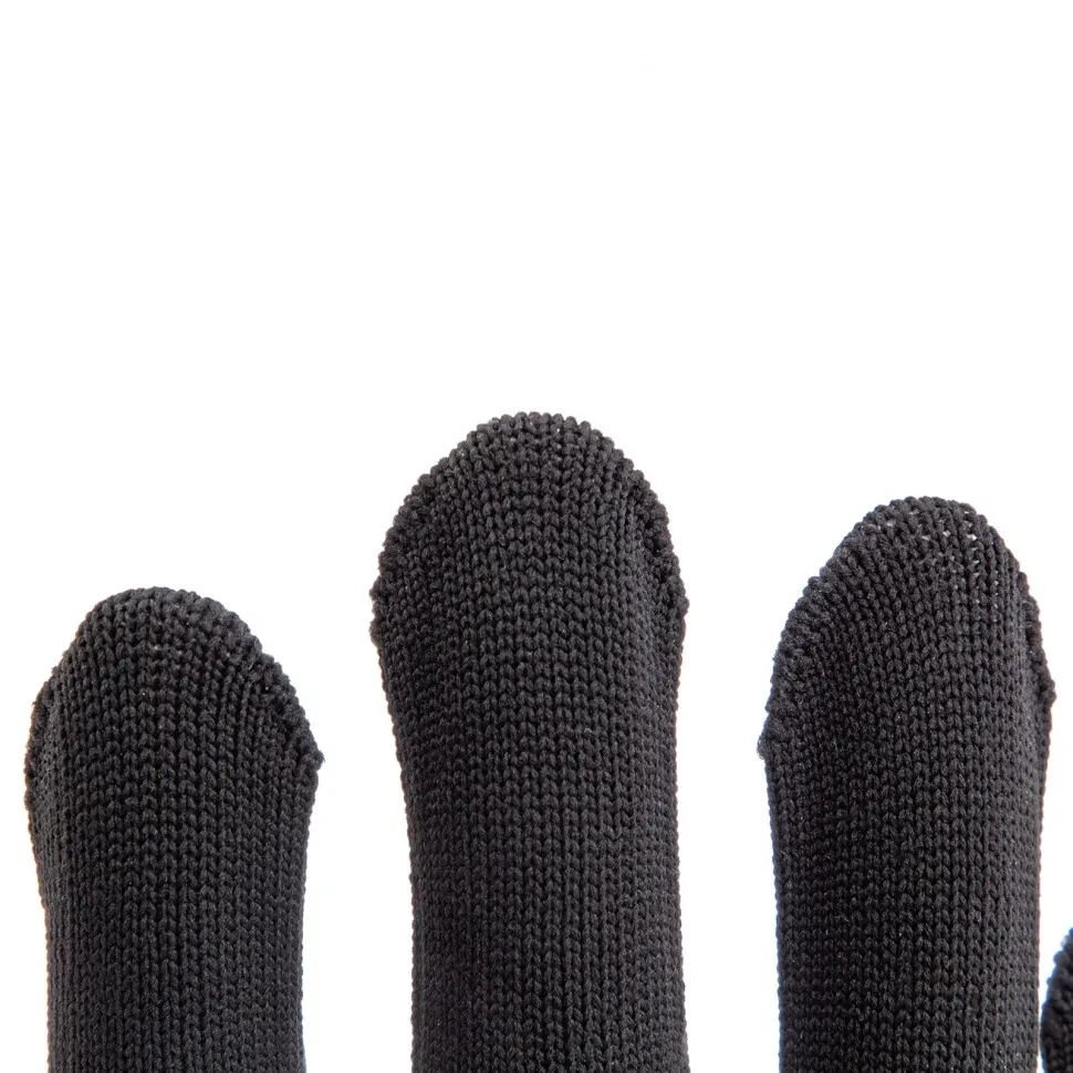 Перчатки Нейлон, ПВХ точка, 13 класс, черные, XL Россия - фото 1 - id-p197463195
