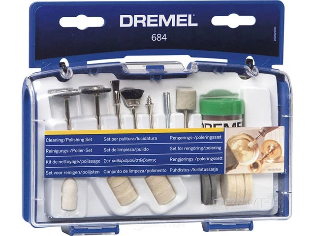 Набор аксессуаров для гравера DREMEL 684 (20 предметов) - фото 1 - id-p197461197