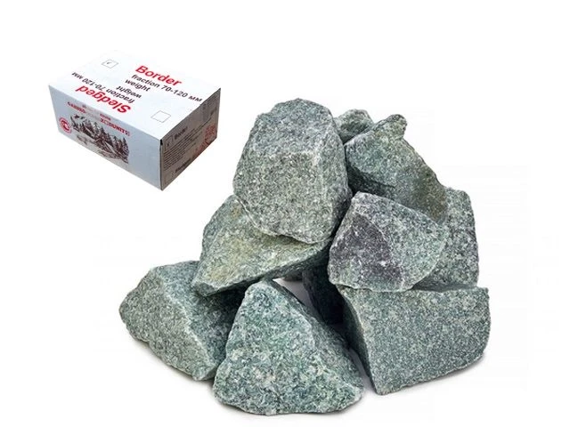 Камень для бани Жадеит, колотый, коробка по 10 кг, ARIZONE - фото 1 - id-p197478614
