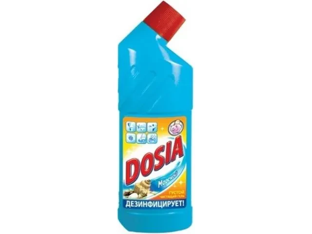 Гель для мытья туалета и чистки сантехники Морской 750 мл Dosia - фото 1 - id-p201647483