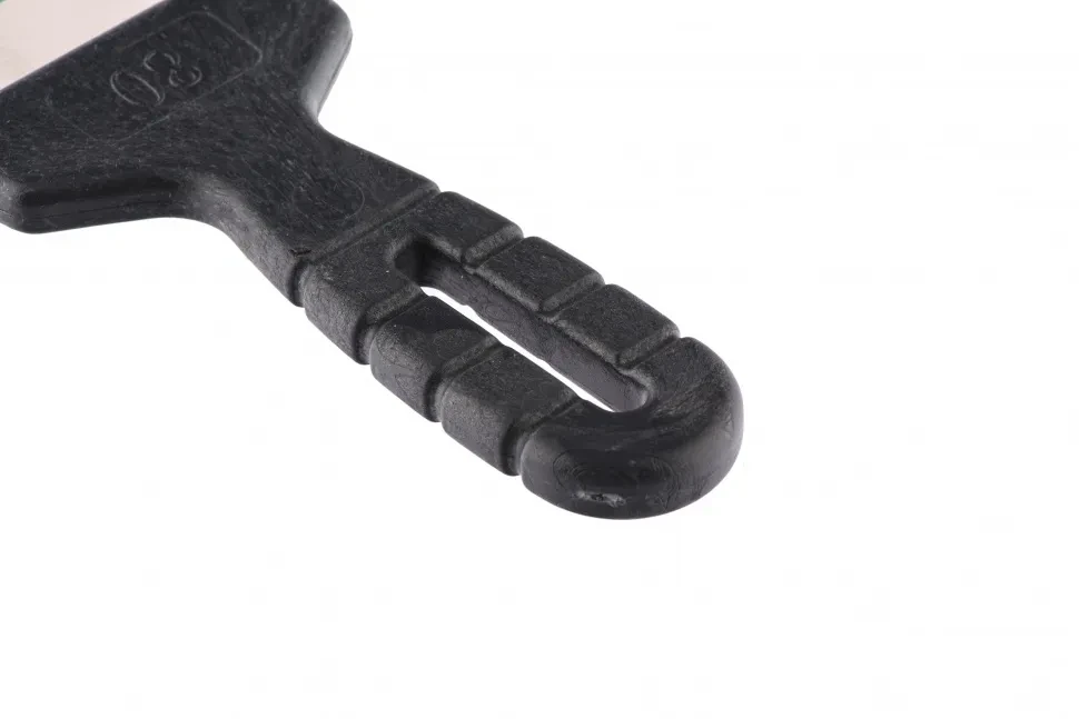 Шпательная лопатка из нержавеющей стали, 80 мм, пластмассовая ручка Сибртех - фото 1 - id-p197487504