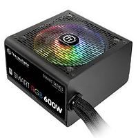 Блок питания Thermaltake Smart RGB [PS-SPR-0600NHSAWE-1] 600W / APFC / 80+