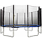 Батут Atlas Sport 435 см (14ft) PRO (усиленные опоры) BLUE, фото 3