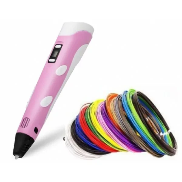 3Д ручка Супергерои 3D Pen-8 (Розовый) - фото 3 - id-p176637712