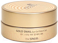 Патчи под глаза The Saem Gold Snail Eye Gel Patch Set