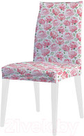 Чехол на стул JoyArty Розовый цветочный узор / dvcc_262034