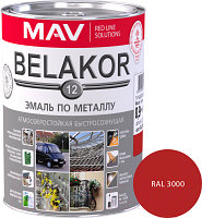Эмаль MAV Belakor-12 Ral 3000