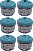 Набор пряжи для вязания Lanoso Lino 50% лен, 50% вискоза / 916