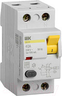 Дифференциальный автомат IEK ВД1-63 2P 40А 100мА / MDV10-2-040-100