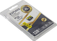 Карта памяти EXPLOYD EX128GCSDXC10UHS-1-ElU3-w/a-AD microSDXC 128Gb UHS-I U3 Class10