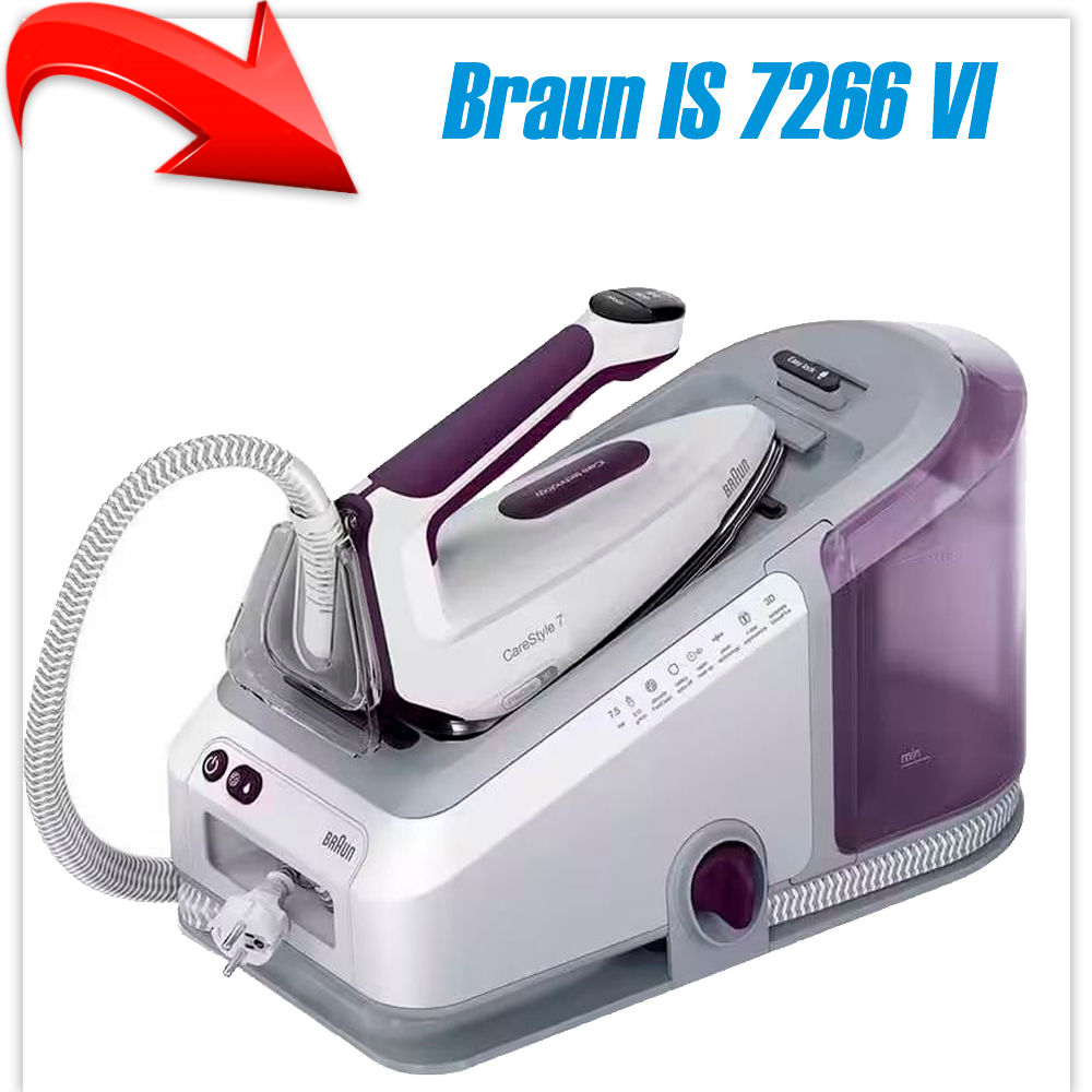 Утюг Braun CareStyle 7 IS 7266 Violet - фото 1 - id-p226446086