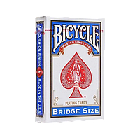 Карты игральные Bicycle Bridge Size (синяя рубашка)