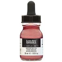 Чернила Liquitex Professional Acrylic Ink 30 мл Iridescent Rose Gold