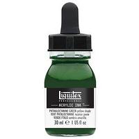 Чернила Liquitex Professional Acrylic Ink 30 мл Phthalo Green (Yellow shade)