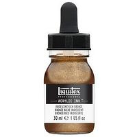 Чернила Liquitex Professional Acrylic Ink 30 мл Iridescent Rich Bronze