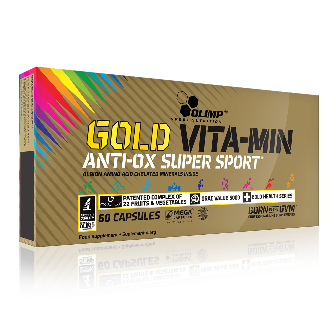 Витамины Gold VITA-MIN anti-OX Super Sport, Olimp - фото 1 - id-p222713371