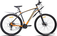 Велосипед Racer Legion 29 2023 (серый/оранжевый)
