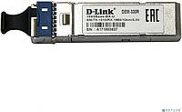 D-LINK SMB D-Link 330R/10KM/A1A WDM SFP-трансивер с 1 портом 1000Base-BX-U (Tx:1310 нм, Rx:1550 нм) для