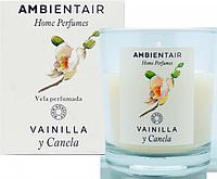 AMBIENTAIR ароматизированная в стакане VV001VCAP Ваниль и корица Vainilla y Canela