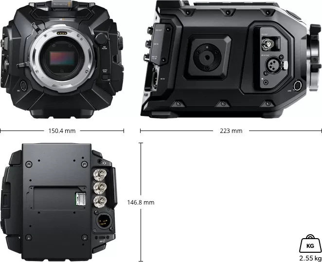 Кинокамера Blackmagic URSA Mini Pro 12K - фото 9 - id-p226743503