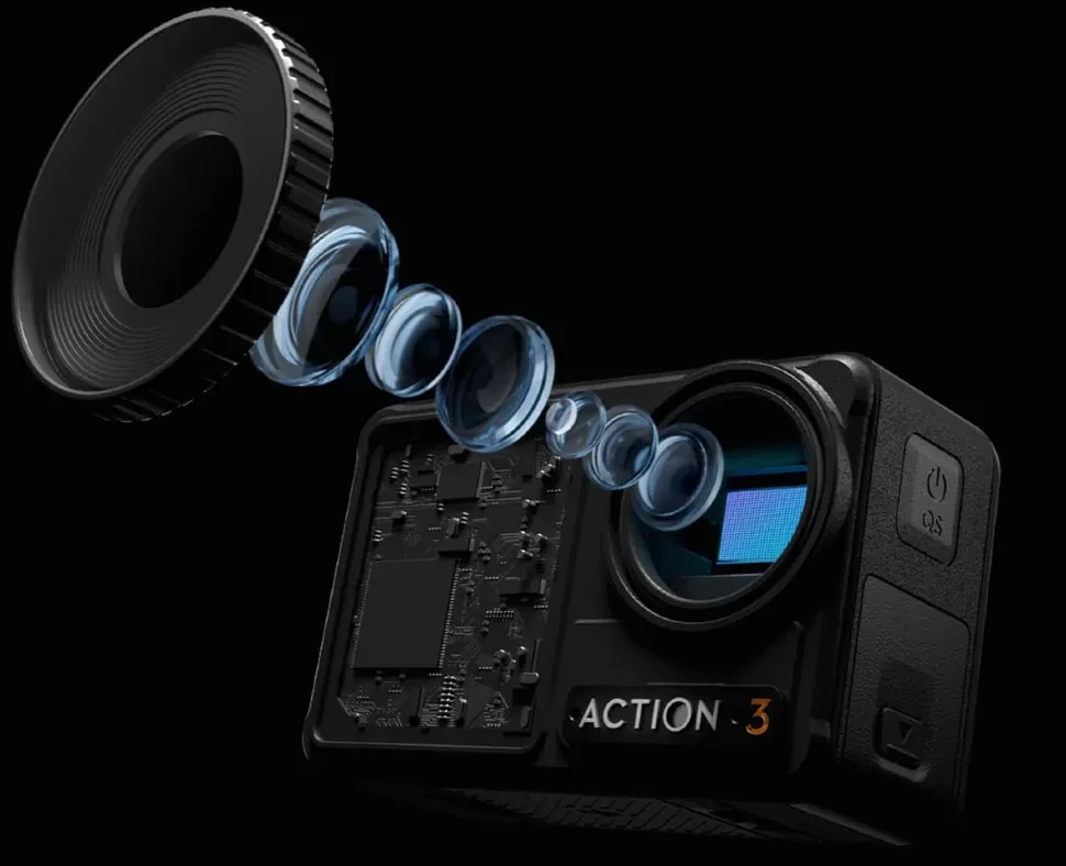 Экшн-камера DJI Osmo Action 3 Standard Combo - фото 3 - id-p226738392