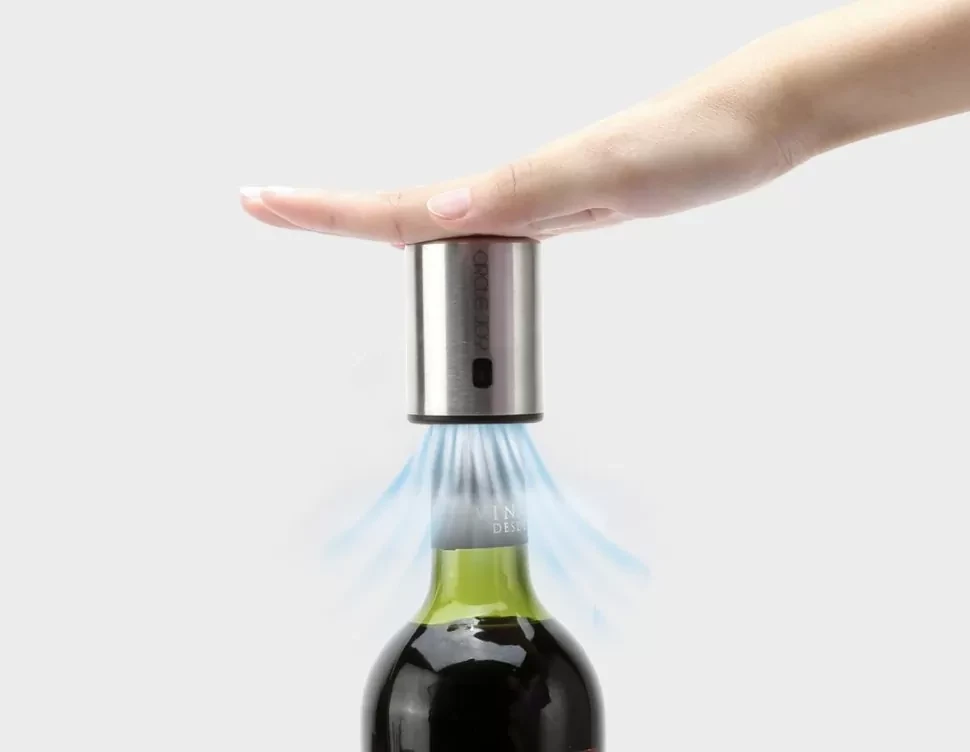 Вакуумная пробка для вина Circle Joy Wine Bottle Stopper - фото 5 - id-p226738400