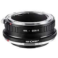 Адаптер K&F Concept для объектива Nikon F на Canon R KF06.379