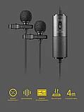 Микрофон петличный двойной Godox LMD-40C, фото 4