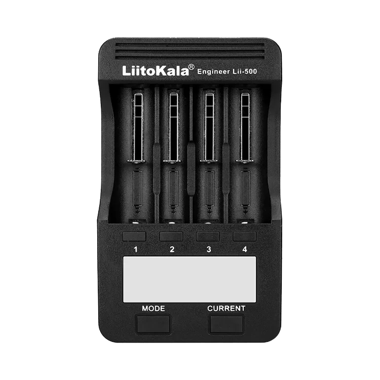 Зарядное устройство LiitoKala Lii-500 LCD Чёрный - фото 4 - id-p226741417