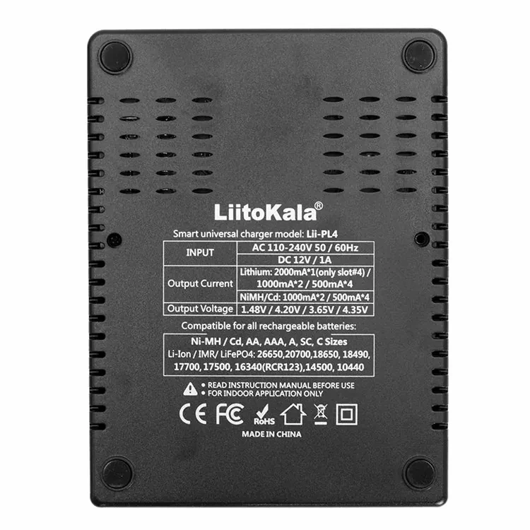 Зарядное устройство LiitoKala Lii-PL4 - фото 6 - id-p226741424