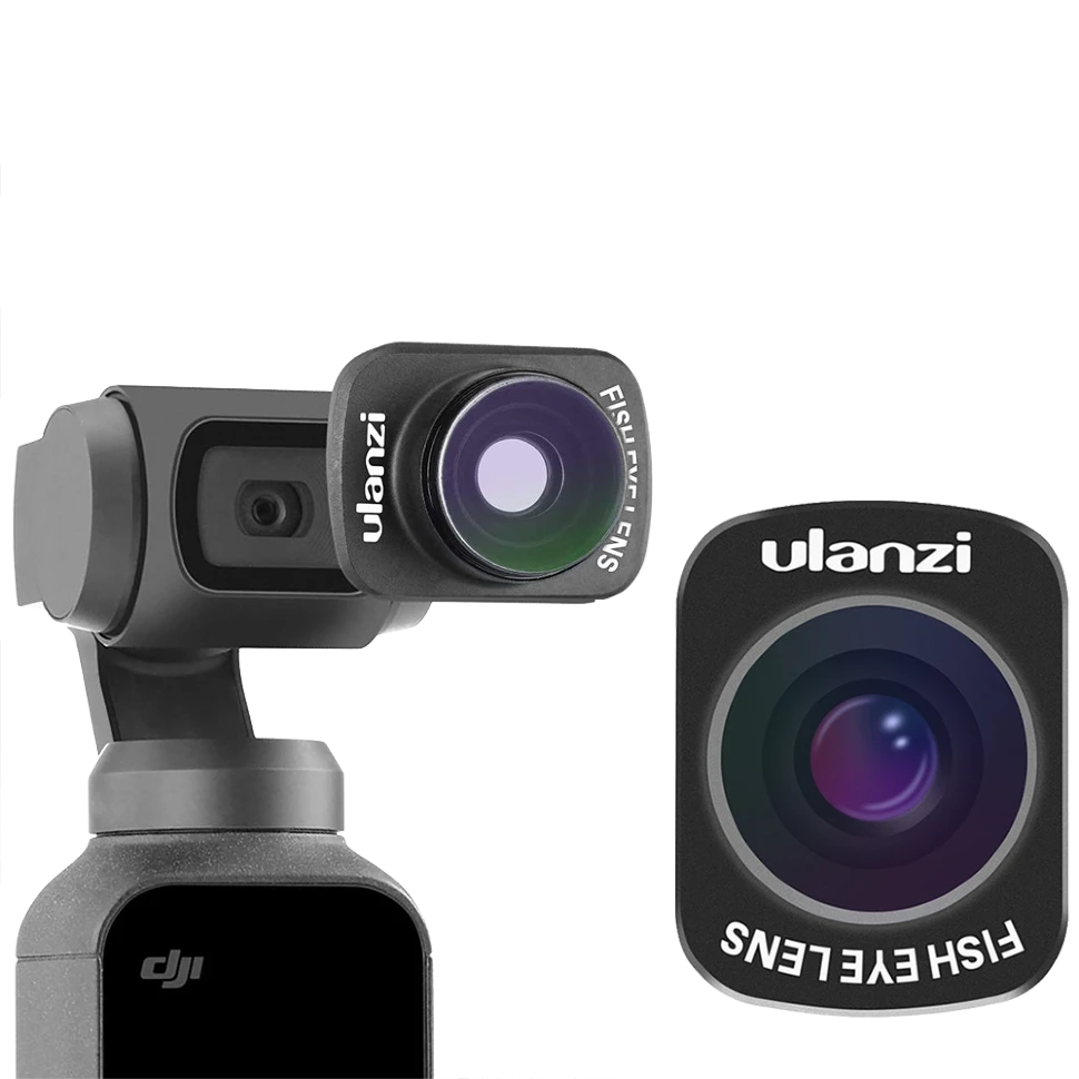 Объектив Ulanzi OP-8 Fisheye Lens для Osmo Pocket - фото 1 - id-p226761073
