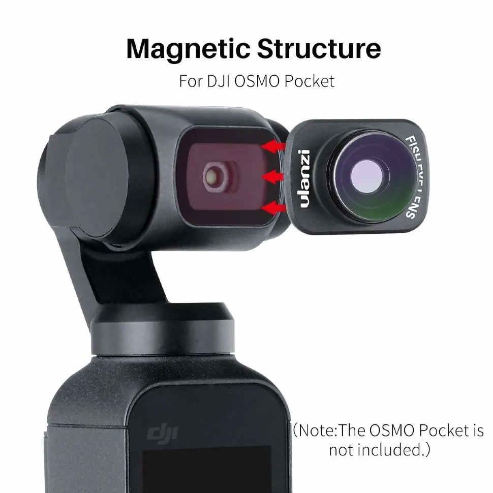 Объектив Ulanzi OP-8 Fisheye Lens для Osmo Pocket - фото 7 - id-p226761073