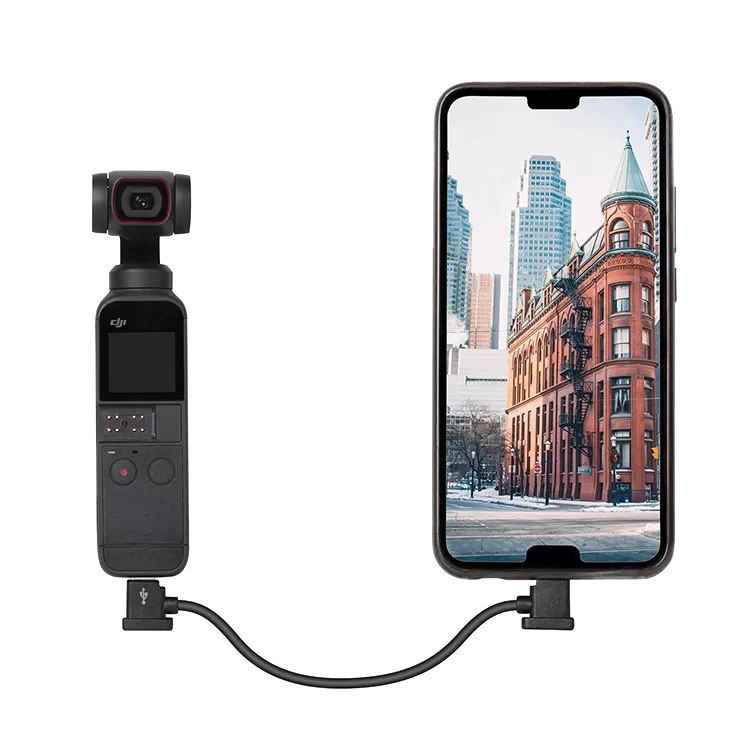 Кабель DigitalFoto Lightning для подключения смартфона/планшета к DJI Mini 2/Mavic Air 2/Pocket 2/Osmo Pocket - фото 2 - id-p226740812
