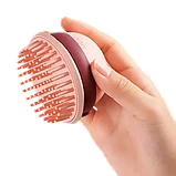 Расчёска массажная KRiBEE Electric Massage Comb Розовая, фото 5