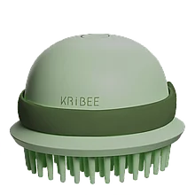 Расчёска массажная KRiBEE Electric Massage Comb Зелёная