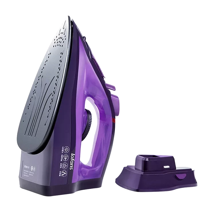 Беспроводной паровой утюг Lofans Electric Steam Iron Фиолетовый - фото 2 - id-p226741651