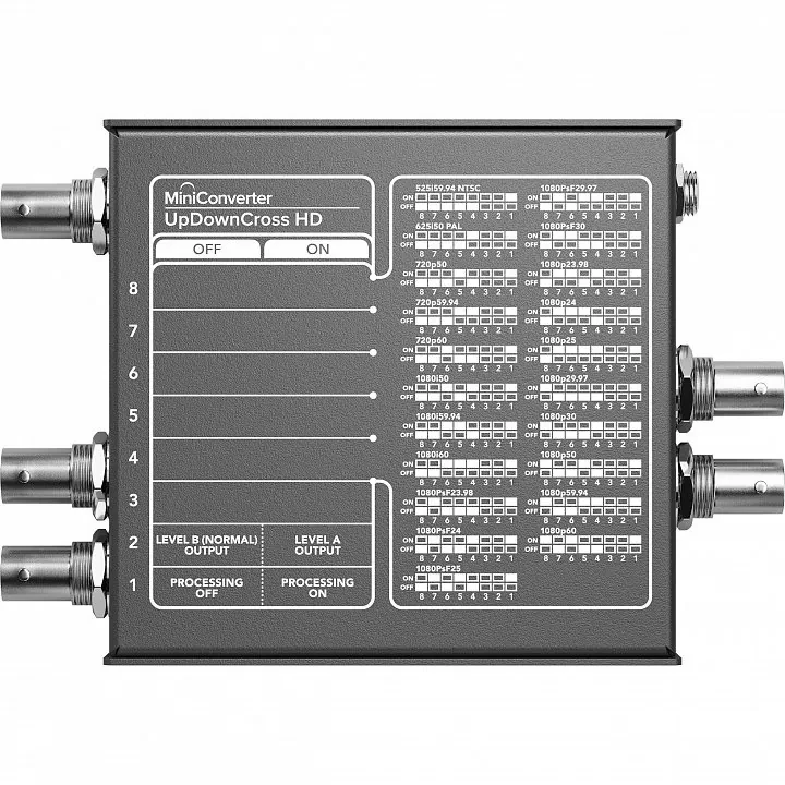 Мини конвертер Blackmagic Mini Converter - UpDownCross HD - фото 6 - id-p226743036