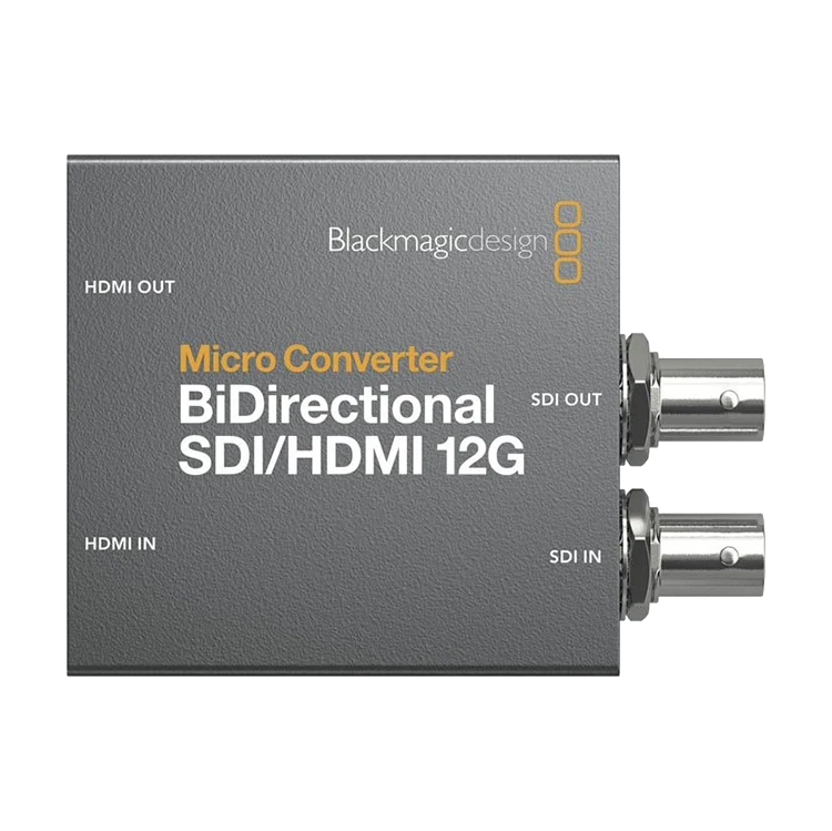 Микро конвертер Blackmagic Micro Converter BiDirectional SDI - HDMI 12G wPSU - фото 2 - id-p226743042