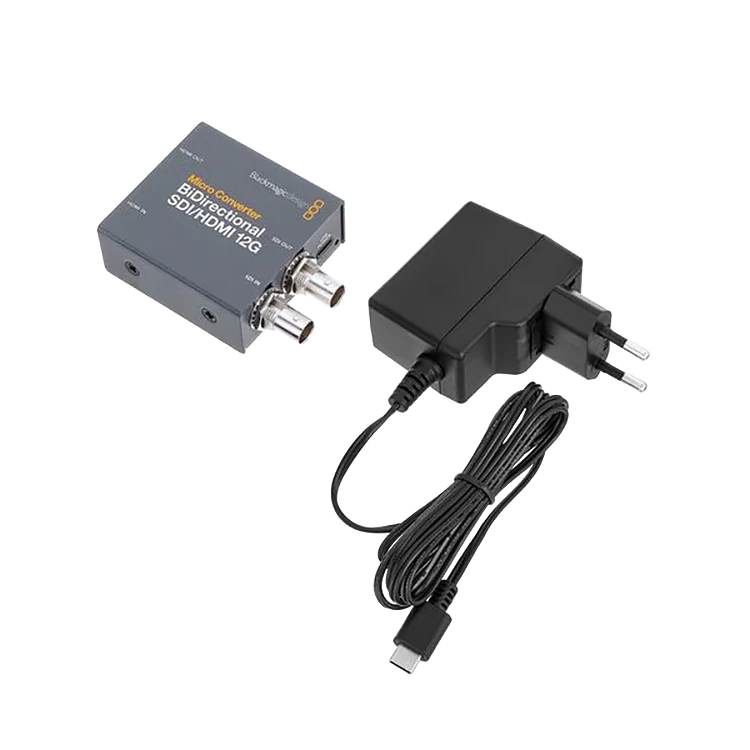 Микро конвертер Blackmagic Micro Converter BiDirectional SDI - HDMI 12G wPSU - фото 4 - id-p226743042