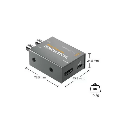 Микро конвертер Blackmagic Micro Converter HDMI - SDI 3G - фото 7 - id-p226743087