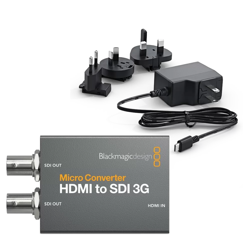 Микро конвертер Blackmagic Micro Converter HDMI - SDI 3G wPSU - фото 1 - id-p226743088